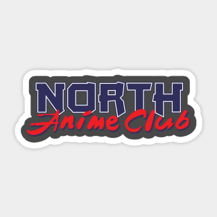 North High School Anime Club Sticker